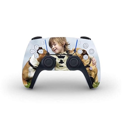 Custom Vinyl Skin Sticker Decal Cover for PS5 PlayStation Controller with Your Own Picture - Image 1