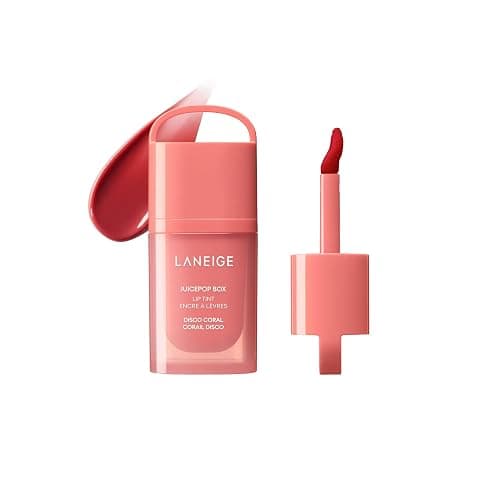 LANEIGE JuicePop Box Lip Tint | Long-Lasting Hydrating Lightweight Tint | Buildable Juicy Color & Nourishing Shine | K-Beauty Lip Essential for Long-Lasting Comfort - Image 1