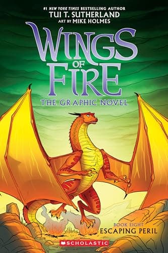 Escaping Peril: A Graphic Novel (Wings of Fire Graphic Novel #8) (8) - Image 1