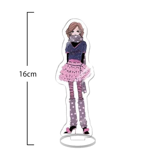 YLQANONG Osaki Nana Anime Figure Acrylic Stand Komatsu Nana Character Model Statue Desktop Display Standing Figures 16CM thumbnail 2