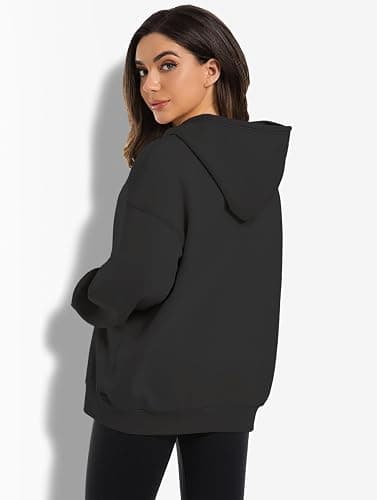 XFIFM 2 Pack Womens Oversized Hoodies Sweatshirts Fleece Hooded Pullover Tops Sweaters Casual Comfy Fall Fashion thumbnail 3