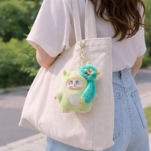 POP JOY Plush Blindbox Monster Cupa Cosy Stuffed Keychain (Random 1) | Includes 1 random Monster Cupa plush figure blindbox, perfect for collecting, displaying, or carrying anywhere. thumbnail 2