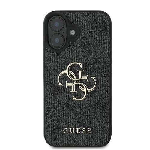 CG MOBILE Guess GUHCP16S4GMGGR hülle für iPhone 16 6.1" Schwarz hardcase 4G Big Logo thumbnail 3