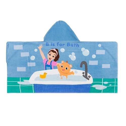 Pokemon Girl Anime Kids Super Soft Bath/Pool/Beach Soft Cotton Terry Hooded Towel Wrap, 24 in x 50 in, (Officially Licensed Product) By Franco - Pink - Pokemon Girl thumbnail 2
