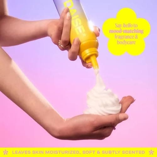 DAISE Vanilla Whip Foaming Body Wash, Value Size 8.8 Fl Oz, Pack of 2, Moisturizing Formula thumbnail 2