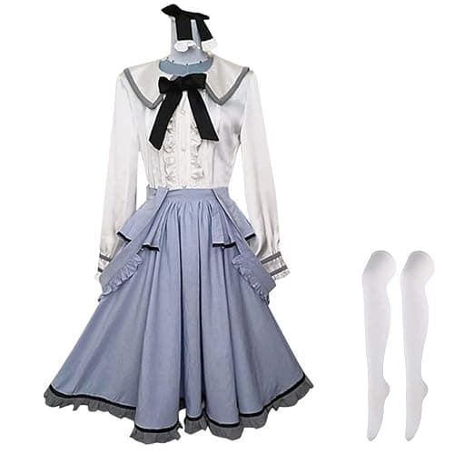 Lmetsky Women Costume Dress Outfit Costume Uniform Full Set Halloween thumbnail 2