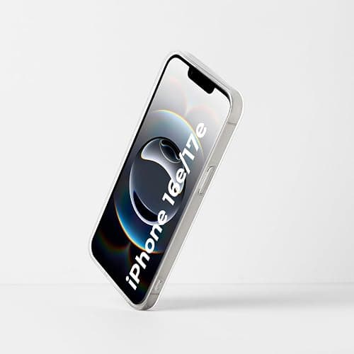 Mouzor Cute Striped Phone Case for iPhone 16e, Girly iPhone 17e Cases, Aesthetic Design Soft Clear TPU Shockproof Cover for Girls Women, Blue thumbnail 4
