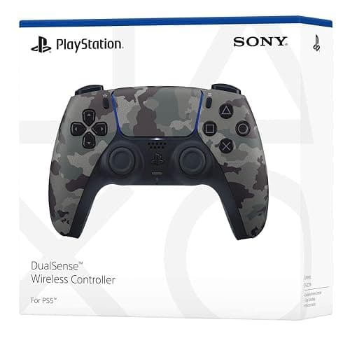 PlayStation Sony 5 DualSense Wireless Controller - Gray Camouflage (Renewed) thumbnail 9