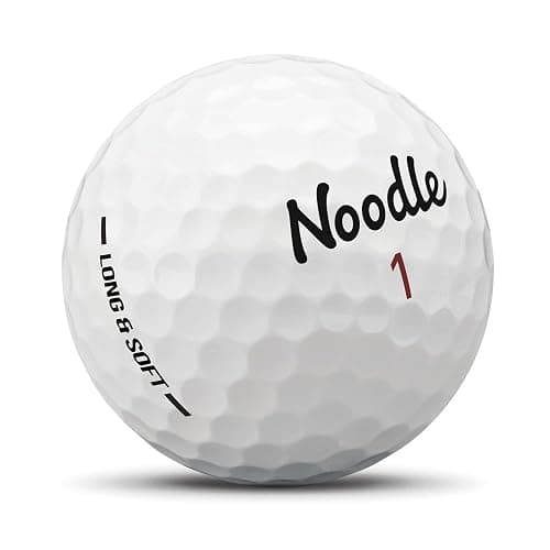 TaylorMade Noodle Long & Soft Golf Balls, Ultra-Soft 34 Compression Core, Great Feel and Increased Spin, Patented Dimple Design for Straighter Flight thumbnail 2