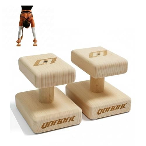 Premium Handstand Blöcke – Paar aus Holz / High Density – rutschfest & ergonomisch – Handstand Training, Yoga & Calisthenics | stabile Handstandblocks Deutschland - Image 1