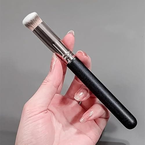 1Pc Concealer Brush for Under Eye Face Sun Spots Acne Blemishes Professional Makeup Brush for Liquid Cream Concealing Contouring Setting and Blending thumbnail 2
