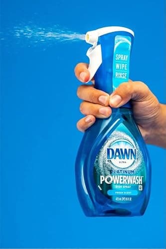 Dawn Platinum Powerwash Dish Spray Soap, Fresh Scent Refill- 16oz thumbnail 2