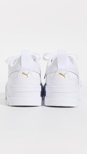 PUMA Womens Mayze Classic Platform Sneakers Shoes Casual - White thumbnail 3