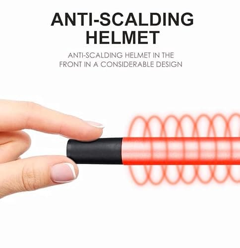 Curling Wand 9MM, Thin Curling Iron, Tight Curls LCD Display 100-230°C for All Hair Types, Tourmaline Ceramic Barrel 30-Second Heat-Up, Long&Short Hair Culer Pro Curling Tongs thumbnail 5