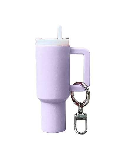 Mini-Schlüsselanhänger mit Lippenbalsam-Halter, niedlicher Becheranhänger für Schlüssel, Taschen und Geldbörsen, 9,9 cm thumbnail 7