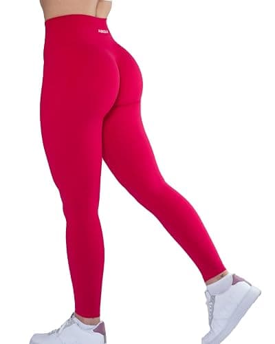 AUROLA Workout Leggings for Women Seamless Scrunch Tights Tummy Control Gym Fitness Girl Sport Active Yoga Pants thumbnail 2