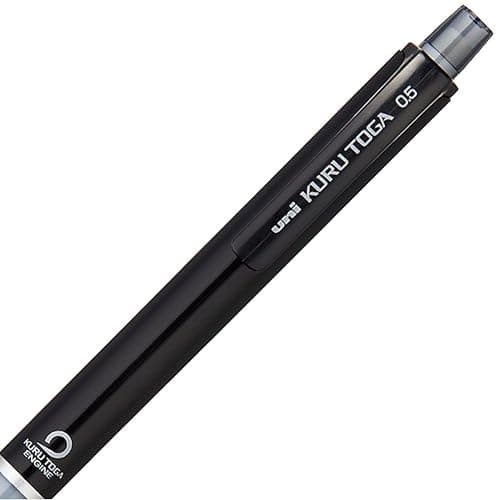 uni Kurutoga Mechanical Pencil Standard, 0.5mm, Black (M54501P.24) thumbnail 3