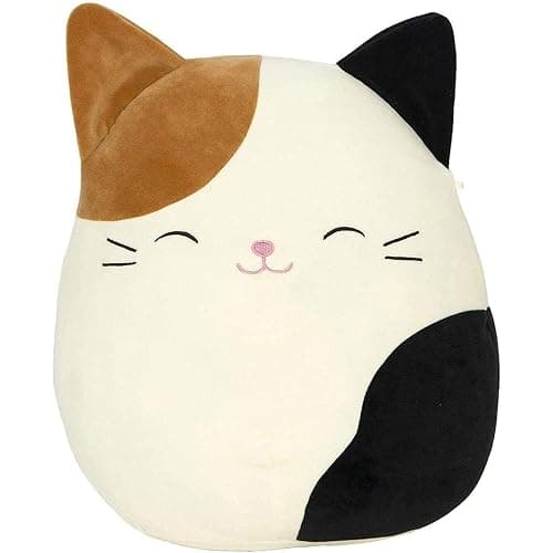 Squishmallow Official Kellytoy Collectible Pet Squad Dogs Cats Bunnies Frogs Squishy Soft Animals (Cam Calico Cat, 8 Inch) - Image 1