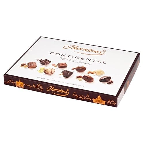 Thorntons Continental, Christmas Chocolate Gift, Unique Flavours Milk, White, Dark Chocolate, 264g thumbnail 6