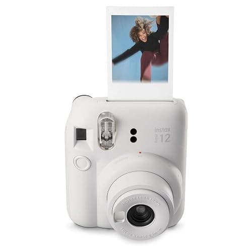 Fujifilm Instax Mini 12 Instant Camera with 40 Shot Film Pack - Clay White thumbnail 5
