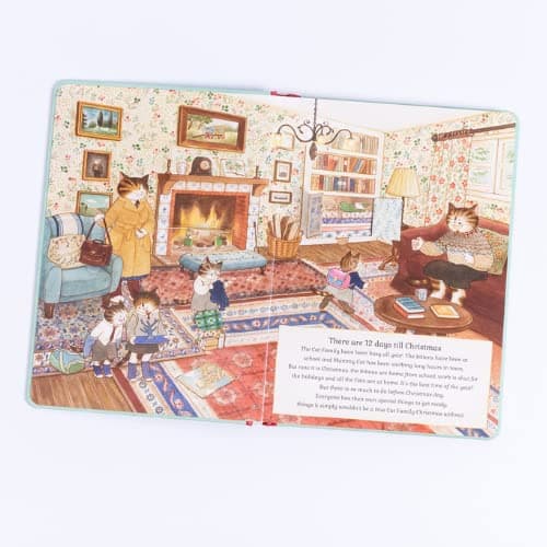 Cat Family Christmas: A lift-the-flap advent book - With over 140 flaps thumbnail 3