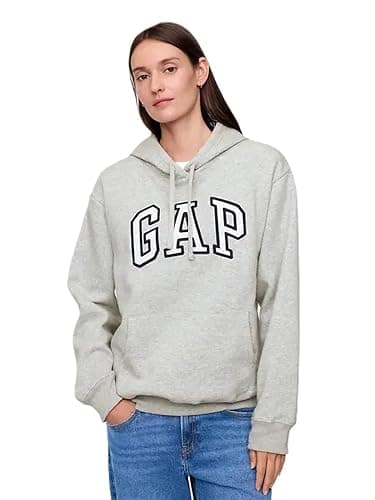 GAP Women's Logo Hoodie Hooded Pull-on Sweatshirt - Image 1
