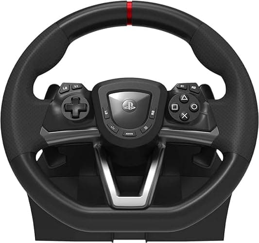 Hori Volante RWA Racing Wheel Apex - PS5 - PS4 - PC - Ufficiale Sony, nero thumbnail 6