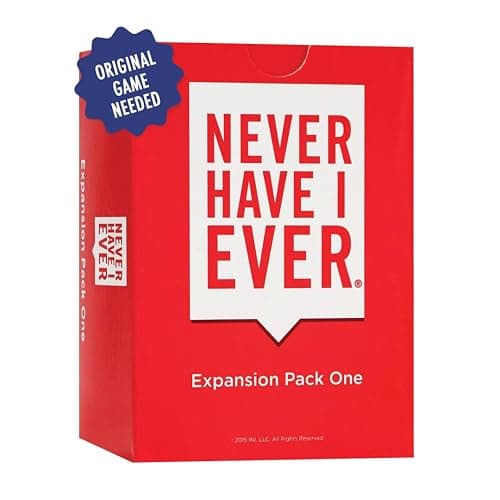 Never Have I Ever Card Game - Expansion Pack One, The Ultimate Adult Party Game Starter Pack, Spice Up Your Next Game Night, Pregame, or Icebreaker, Includes Wild and Hilarious Prompts, Ages 17+ - Image 1