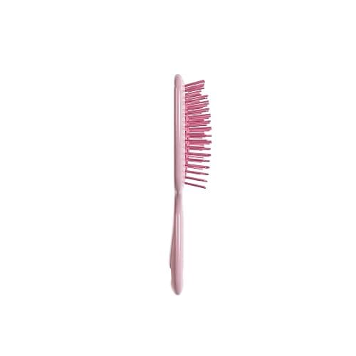 FHI Heat UNbrush Mini Detangler Brush for Pain-Free Brushing on All Wet or Dry Hair Types — Durable Duoflex Anti-Static Bristles, Lightweight Handle, Vented Mini Hair Brush thumbnail 2