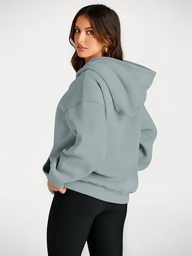 Trendy Queen Womens Oversized Hoodies Fleece Sweatshirts Fall Fashion Pullover Sweaters Winter Clothes thumbnail 4