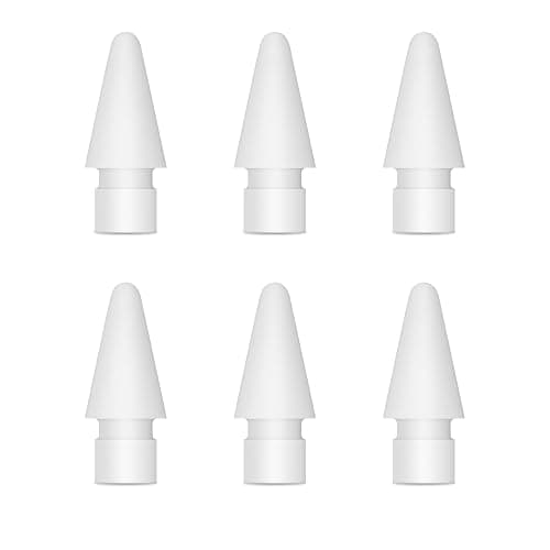 6 Pack Replacement Tips for Apple Pencil 2nd & 1st Generation, USB-C Pencil. - Image 1