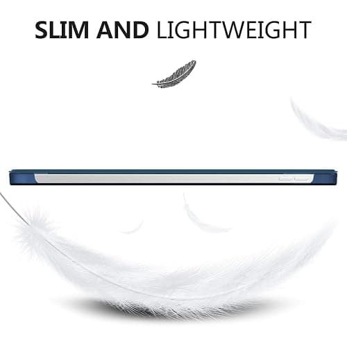 MoKo for iPad (A16) 11th Generation Case, iPad 10th Gen Case, Dark Sea Blue | For iPad 11/10.9 Inch Case 2025/2022, Slim Stand Hard PC Translucent Back Shell Smart Cover,Support Touch ID,Auto Wake/Sleep thumbnail 7