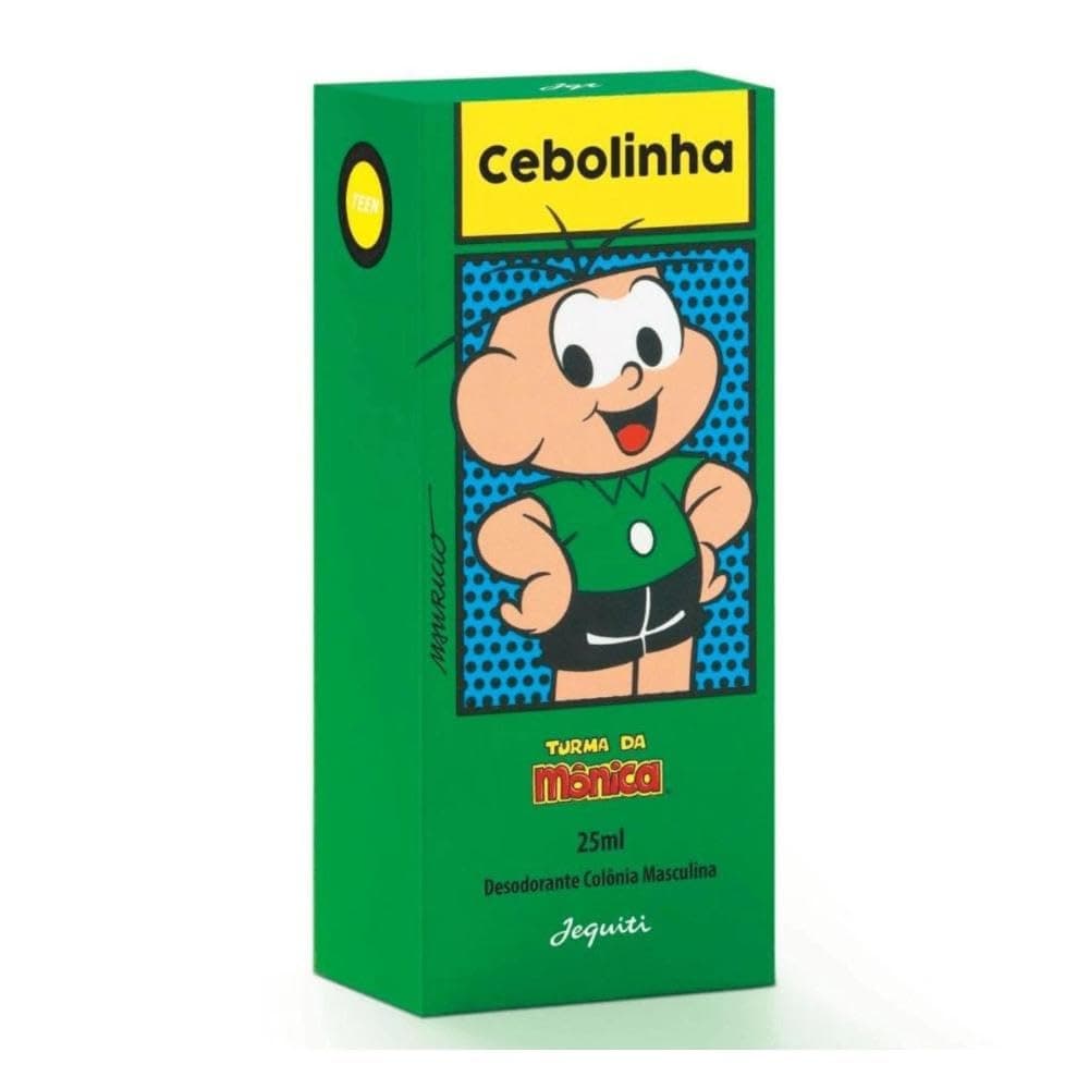 Colônia desodorante masculino teen Cebolinha Turma da Mônica 25ml em spray Jequiti thumbnail 3