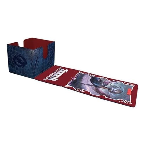 Ultra Pro - Tarkir Dragonstorm Shiko, Paragon of the Way Premium Alcove Edge Deck Box for Magic: The Gathering | Premium Deck Box Dragon Scale Design Magnetic Closure Card Storage MTG Accessories thumbnail 3