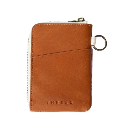 Thread Wallets RFID Blocking Leather Zip Wallet with Card Holder for Men and Women (Emmeline) thumbnail 3