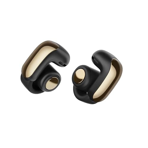 Bose Ultra Open Earbuds - Bluetooth Open Ear Earbuds with OpenAudio for Awareness, Clip-On Design for Comfort, Water Resistant, Up to 48 Hrs of Playtime, Desert Gold - Limited Edition Color - Image 1