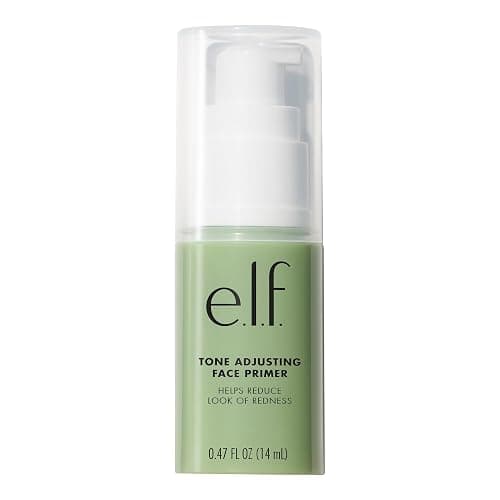 e.l.f. Tone Adjusting Face Primer, Makeup Primer For Neutralizing Uneven Skin Tones & Redness, Grips Makeup To Last, Vegan & Cruelty-free, Small - Image 1