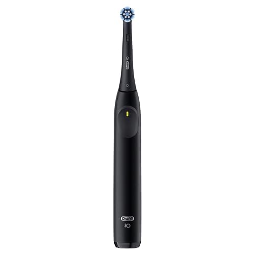 Oral-B Rechargeable Electric Toothbrush, iO Limited Simple Clean, 3 Cleaning Modes, Automatic Pressure Sensor to Protect Gums, Travel Case, Night Black thumbnail 10