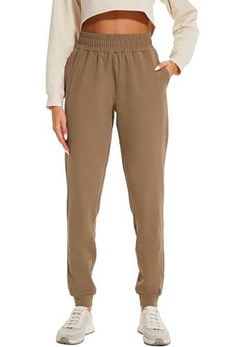 HOdo 32"/34"/36" Inseam Womens Tall Sweatpants Fleece Lined Long Joggers Workout Pants with Pockets - Image 1