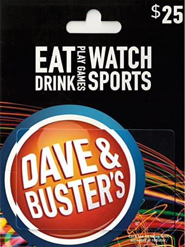 Dave & Buster's Gift Card - 25 - Celebrate