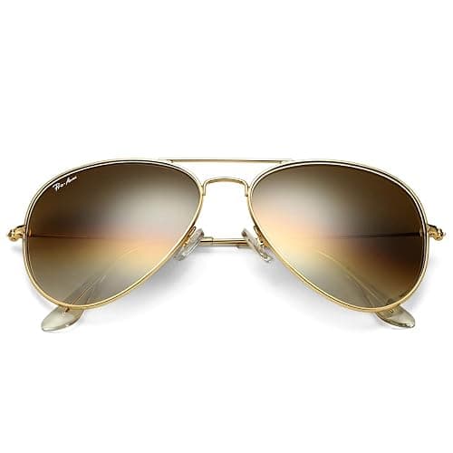 Pro Acme Classic Aviator Sunglasses for Women & Men Metal Frame UV400 Driver Sunglasses - Image 1