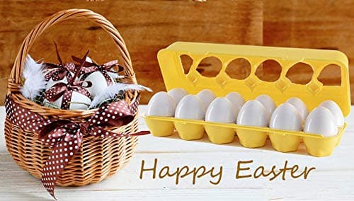 JUNBESTN Easter Matching Eggs Connect Eggs Parlour Games Toys Gifts for 1 2 3 Years Old Kids Toddler Baby Girls Boys Shape Color thumbnail 2