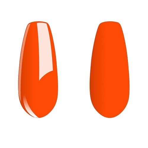 Vishine Fluoreszierender Gel-Nagellack, Orange, 8 ml, UV-/LED-Gel, Nagelkunst, DIY-Maniküre für Mädchen und Frauen, #061 thumbnail 4