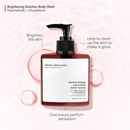 Generic Grace And Glow Body Wash Shower Gel 400ml, Red thumbnail 2