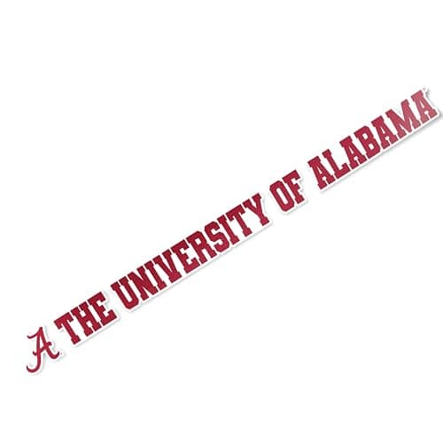 Desert Cactus University of Alabama Roll Tide Bama Crimson Name Logo Vinyl Decal Laptop Water Bottle Car Scrapbook (15 Inch Sticker) - Image 1