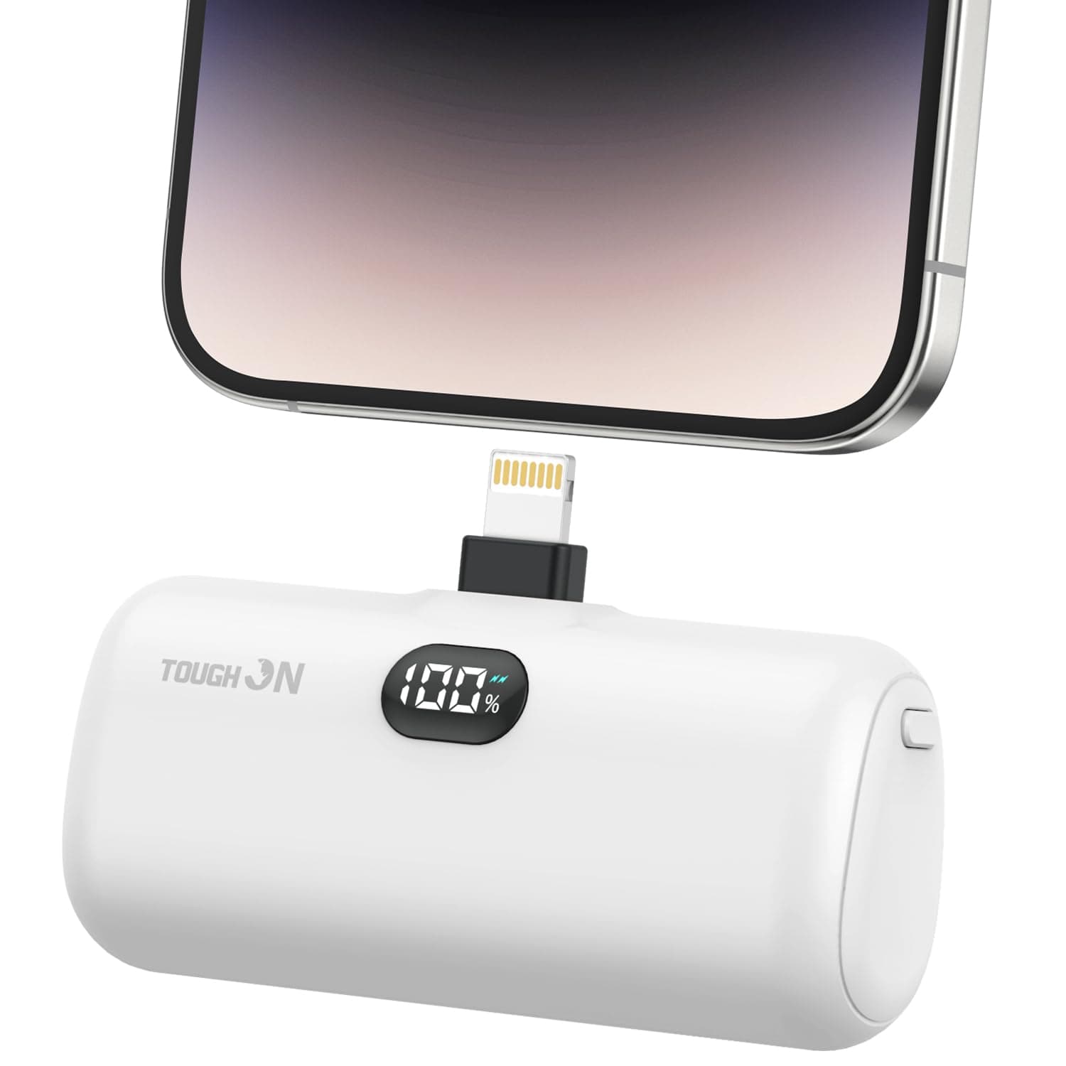 TOUGH ON Mini Portable Charger 5000mAh Power Bank PD Fast Charging, LCD Display Small Battery Pack Compatible with iPhone 14,13,12 Pro/Plus/Pro Max,11 and More - Image 1