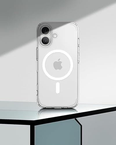 Spigen for iPhone 17 Case, Ultra Hybrid MagFit [TPU Covered Camera Control] [Anti-Yellowing] [Compatible with Magsafe] - Clear thumbnail 3