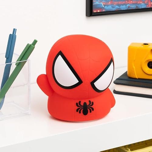 Paladone Spiderman Squishy Lamp - Officially Licensed Disney Free Standing Desk Light, Gaming Room Decor and Merchandise for Boys and Girls, Nightlight Gift Accessory for Playroom and Bedroom thumbnail 4