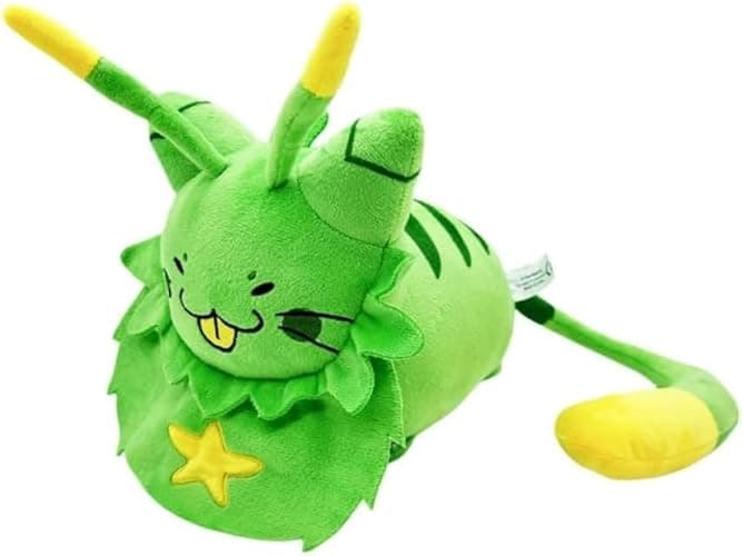 Xuqiufeng Gnarpy Plush, Regretavator Plush Gnarph Alien Cat Plush Toys，Give Fans and Friends Beautifully Plushie Doll Gifts (Green) - Green thumbnail 3