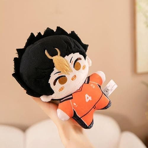 MABAIUDE Nishinoya Yu Soft Figure 20cm Cute Anime Soft Figure Hug Pillow Schoolbag Wallet Pendant Charm Home Sofa Decoration Xmas Gifts thumbnail 3
